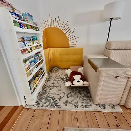 Lägenhet Rouge&friends # Zentrumsnah, Bahnhof, Krankenhaus, Sportzentrum, Familienfreundlich, Terrasse, Garten Cottbus