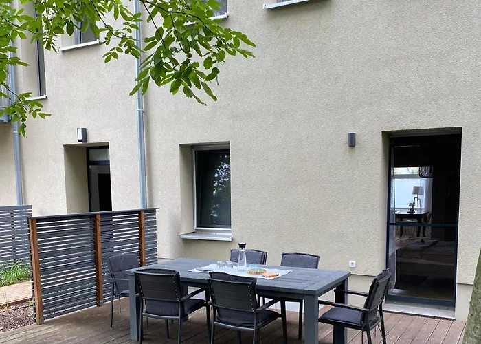 公寓 Rouge&friends # Zentrumsnah, Bahnhof, Krankenhaus, Sportzentrum, Familienfreundlich, Terrasse, Garten *